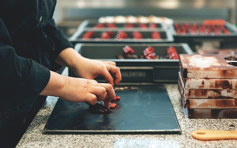 SilverOpus Travel Tours Switzerland Chocolate making