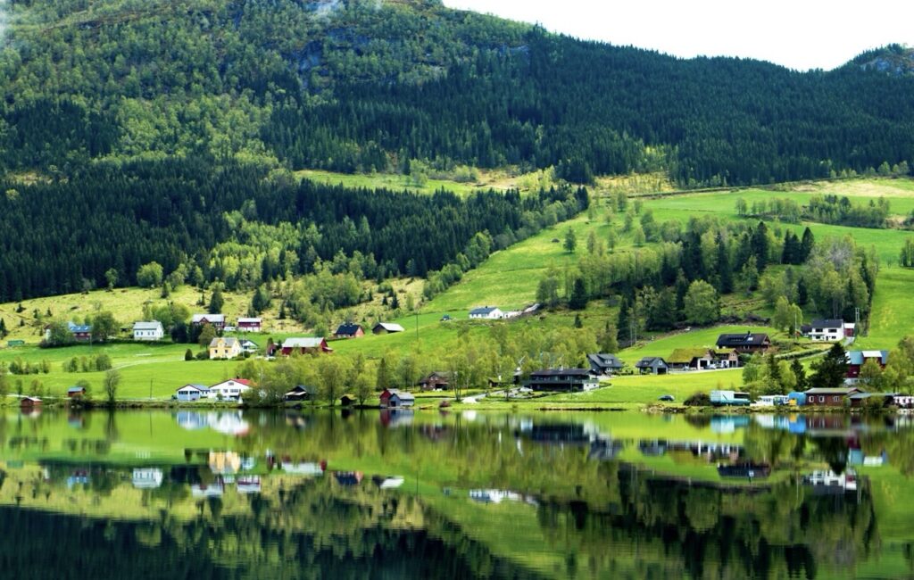 Scandinavia Norway Landscape Large