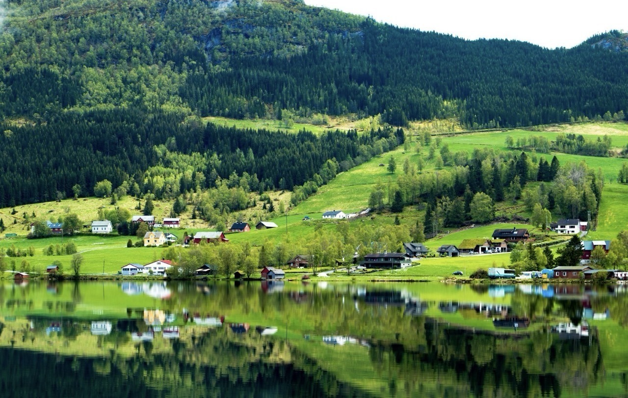 Scandinavia Norway Landscape Large